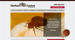 Desktop Screenshot of marlboropestcontrol.com