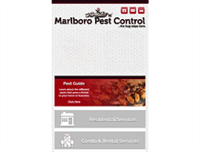 Tablet Screenshot of marlboropestcontrol.com